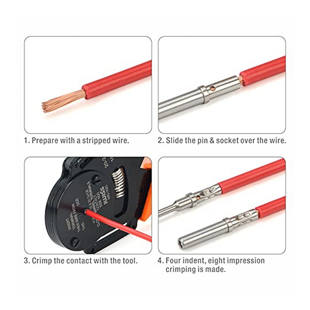 Deutsch DT Crimp Tool for Closed Barrel D-Sub Contacts - Furneaux